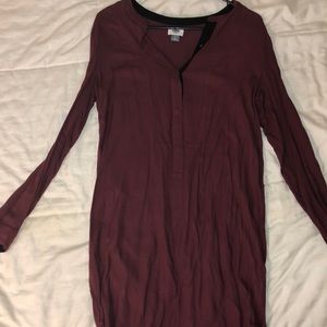 Bottom up shirt dress